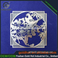 Decorative Chinese metal paper cutting designs pictures hollow silhouette metal paper cut style crafts